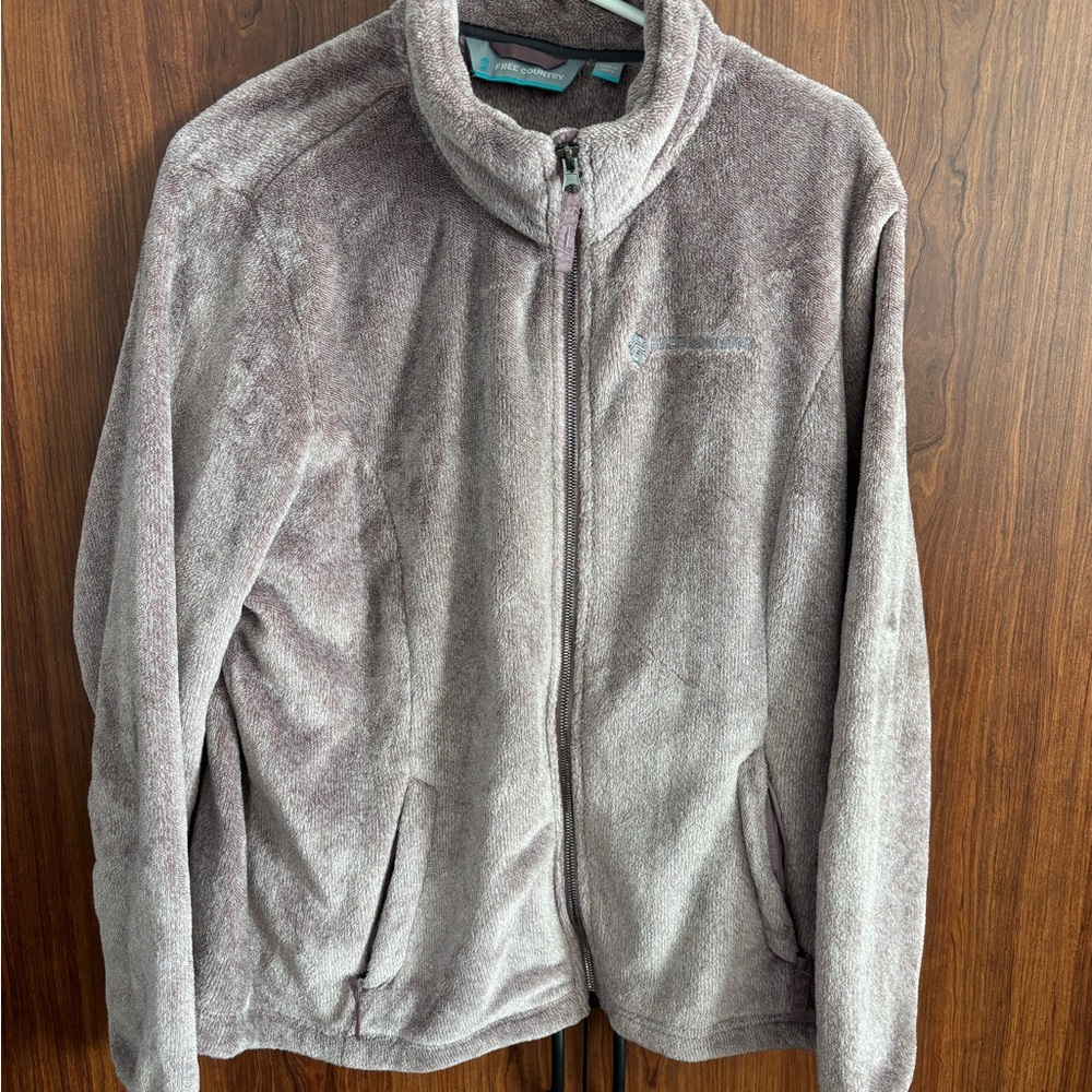 Free Country Plush Fleece Jacket in Lavender